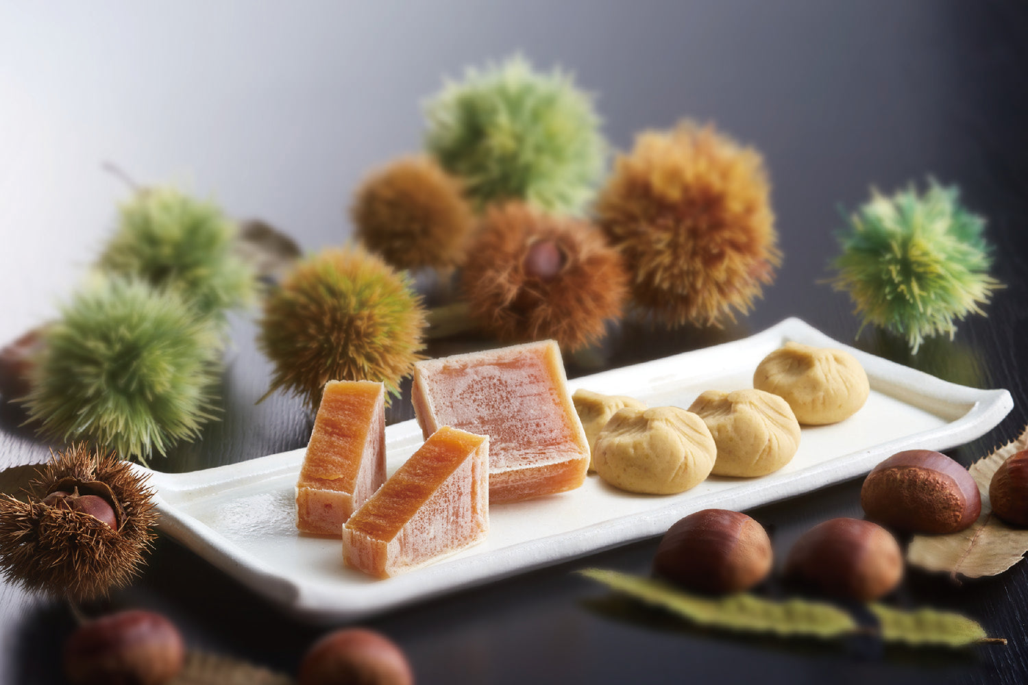 優しい甘さの"栗きんとんきんつば"